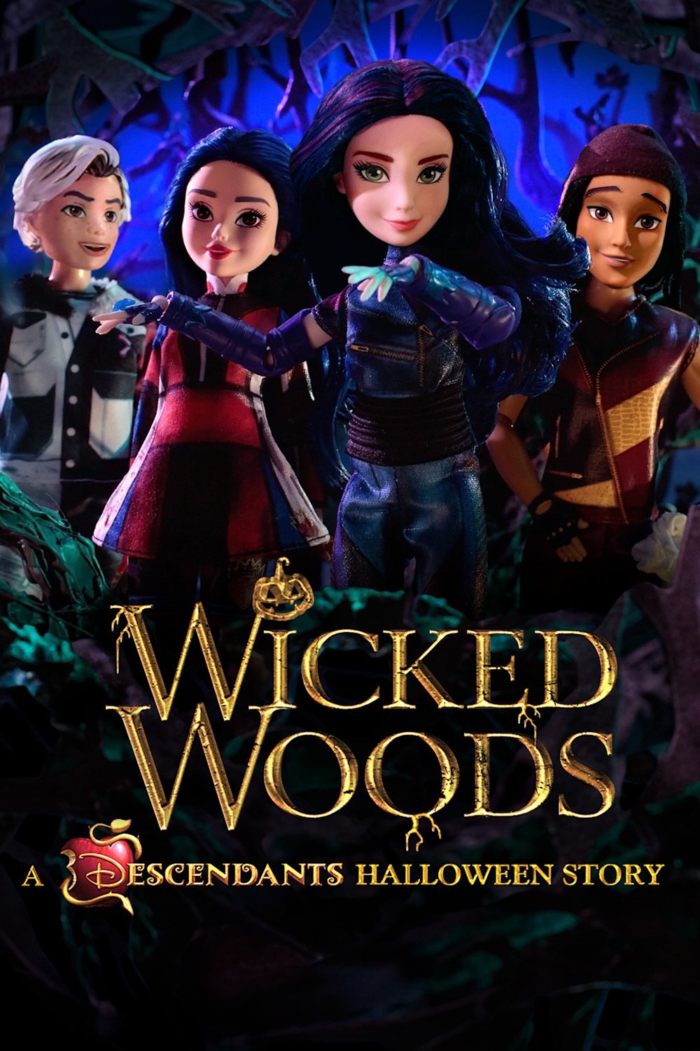 Постер Wicked Woods: A Descendants Halloween Story
